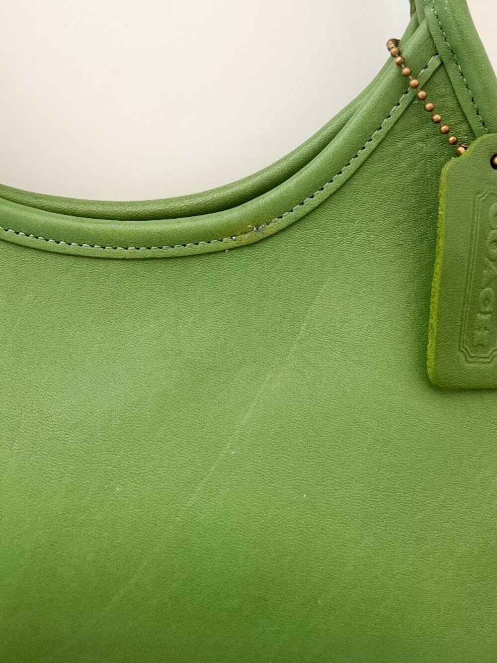 RARE Vintage Coach 9027 Ergo Mini Satchel in Leaf - Picture 5 of 7